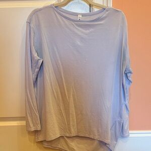 Lululemon Love purple Long Sleeve Top